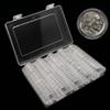 100 Coin Capsule Holders Direct Fit US Nickel 21 mm with Storage Case (21mm) view 1
