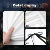 WBQLSL Hooded Cosplay Cape | Argentine flag Printed Medium - Role-Playing Stage Costume Prop view 4