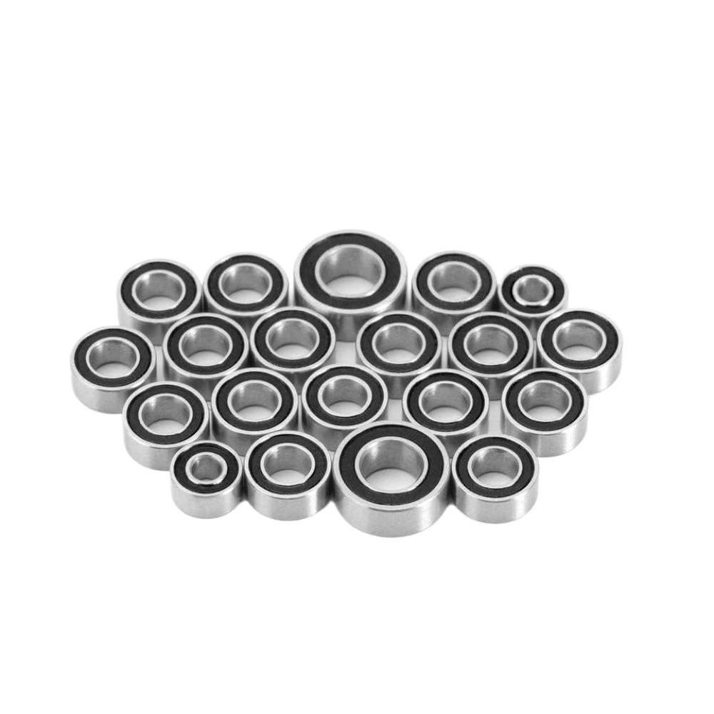 20PCS Sealed Steel Bearing Kit for 1/24 RC Crawler SCX24 Upgrade Compatible with 1/24 Scale RC Crawler Vehicles