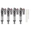 4Pcs Aluminum Alloy Shock Absorber Oil Damper 93mm for 1/10 RC Crawler Axial SCX10 TRX4 90046 D90 CC01 Upgrade Parts Remote-Controlled car Parts view 1