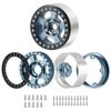 1.9inch Beadlock Wheel Rim Hub for 1/10 RC Crawler Car Axial SCX10 CC01 F350 D90 90034 TRX4 TRX6 Upgrade Parts Remote-Controlled car Parts(Titanium) view 4