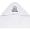 Azeeda 'Pancake Stack' Baby Hooded Towel (HT00041687) view 1