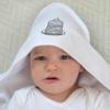 Azeeda 'Pancake Stack' Baby Hooded Towel (HT00041687) view 2