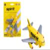 Daron Spirit Airlines Pullback Airplane Toy with Lights & Sounds view 1