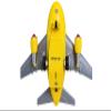 Daron Spirit Airlines Pullback Airplane Toy with Lights & Sounds view 4