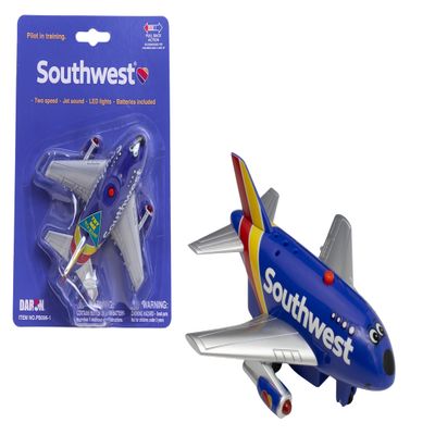 Daron Southwest Airlines Pullback Airplane with Lights & Sounds