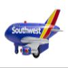 Daron Southwest Airlines Pullback Airplane with Lights & Sounds view 2