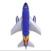 Daron Southwest Airlines Pullback Airplane with Lights & Sounds view 3