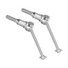 Mtlavishness RC Front Drive Shaft Aluminium Alloy High Strength RC Driving Shaft for 16889A 16889 S1601 S1602 1 16 Scale RC Cars Enhanced Durability Easy Installation RC Vehicle view 3