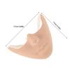 BESPORTBLE Mechanical Half Face Mask for Men, Halloween Carnival Masquerade Costume Accessory, New Light Skin Tone Cosplay Party Mask for Photography and Dress-up view 2