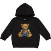 inktastic Patriotic Teddy Bear Toddler Hoodie 2T Black 484fb view 1