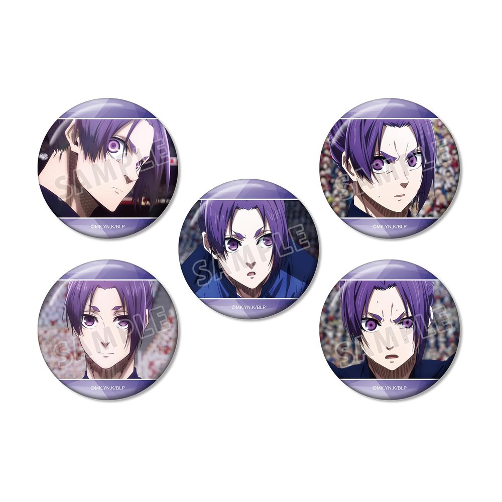 Blue Rock TV Anime Rei O Scene Photo Tin Badge Set of 5