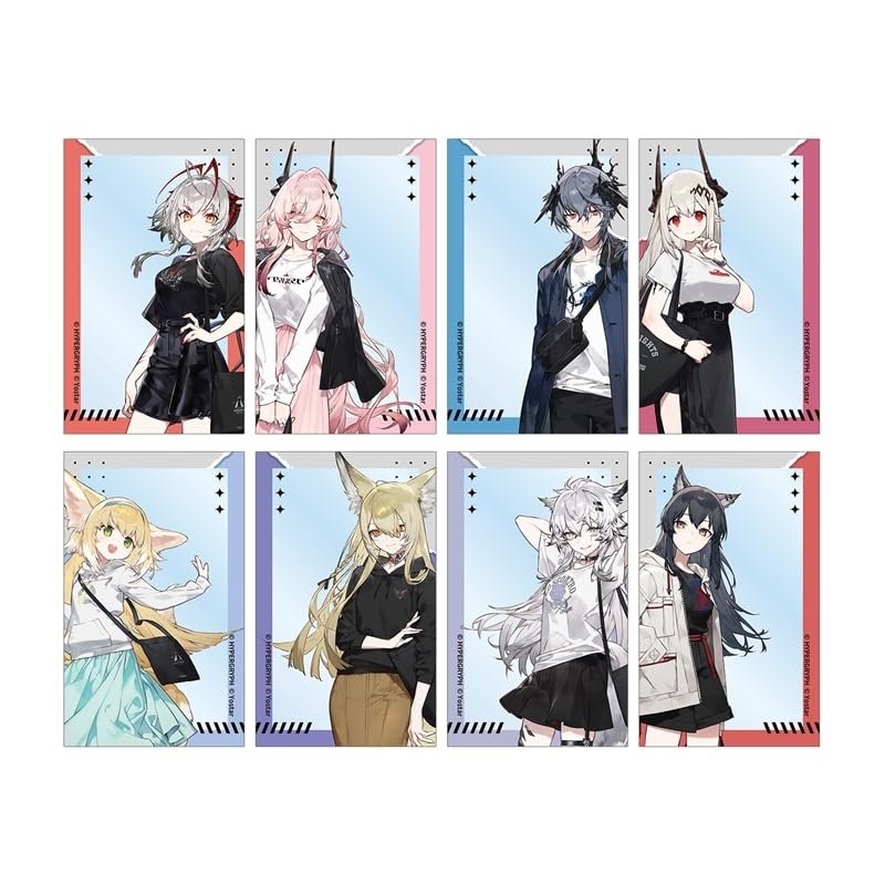 Arc Knights Shopping Version Trading Compact Clear Cards Box of 8
