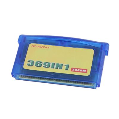 369 in 1 Game Cartridge Card Retro Video Card for Console Portable Entertainment Handheld Console