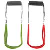 2PCS CANNING JAR LIFTER TONGS STAINLESS STEEL WIDE MOUTH FEEDING BOTTLE CLIP WITH GRIP HANDLE FOR HOME CANNING AND PRESERVING STURDY DURABLE EASY TO USE SAFE NON SLIP DESIGN view 1