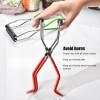 2PCS CANNING JAR LIFTER TONGS STAINLESS STEEL WIDE MOUTH FEEDING BOTTLE CLIP WITH GRIP HANDLE FOR HOME CANNING AND PRESERVING STURDY DURABLE EASY TO USE SAFE NON SLIP DESIGN view 2