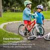 woom GO 2 Bicycle for Children 3 to 4.5 Years Old, 14-Inch Lightweight Bike with Handbrake, Steering Limiter & Chainguard for Boys & Girls - GO 2 - Vibrant Yellow view 3
