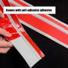 LJSSJ Stair Self-Adhesive PVC Step Corner Strips, 32.8ft Long Indoor Step Corner Strips, Stair Edge Protection Strips, for Indoor and Outdoor Steps, Stairs(Red,10x4cm/3.9x1.6in) view 3