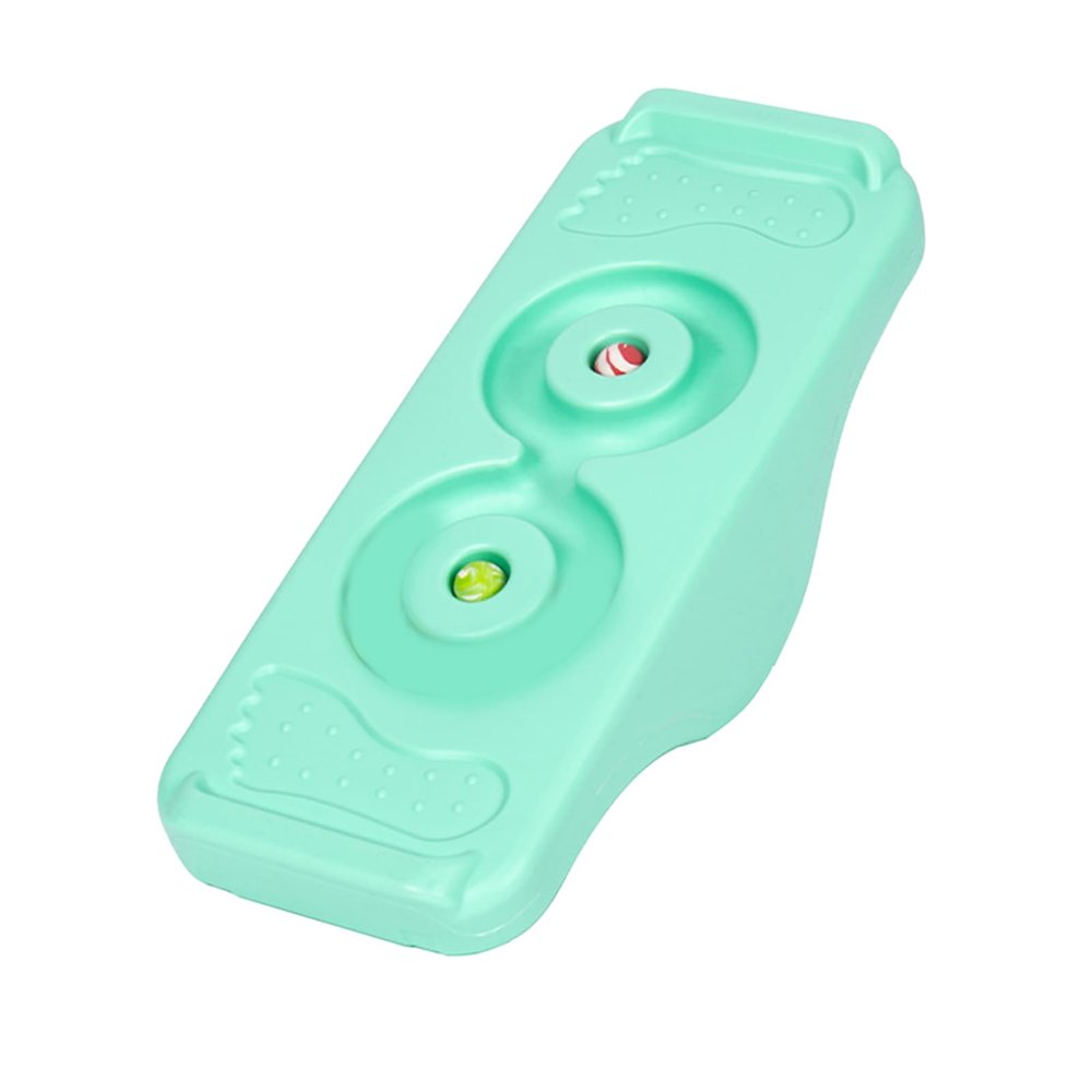 ToysCentral Basics Kids Sensory Training Rocking Board, Plastic Balance Board for Childs with Multi Functional Design, Improve and Coordination Skill for Family Use (Light Green)