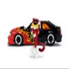 Jada Flamin Hot Cheetos w/Chester Cheetah & 1989 Ford Mustang 1:24 Hollywood Rides Toys Die-Cast Car & Figure Opening Hood & Doors Collectible Ages 8+ Multi-Color view 2