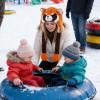 Animal Winter Hats for Kids - Raccoon Plush Headwear | Cute Animal Ear Hat, Warm Hat for Girls Teens Cosplay Costume Outdoor Cold Weather Holiday Party Daily Use Gatherings view 3