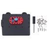 Mtlavishness RC Receiver Box Aluminum Alloy Sealed Metal Protector Case for 1 10 RC Crawler Cars Equipment Blue Heavy Duty Anti Impact with Weatherproof Design for Off Road (Black) view 1