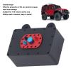 Mtlavishness RC Receiver Box Aluminum Alloy Sealed Metal Protector Case for 1 10 RC Crawler Cars Equipment Blue Heavy Duty Anti Impact with Weatherproof Design for Off Road (Black) view 4
