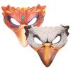 Abaodam 2pcs Decorative Bird Masks Set for Women White Feathered Eagle and Half Masks Masquerade Cosplay Carnival for Halloween Party Dress-up view 1