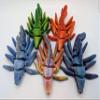 3D MENAGERIE 3D Printed Articulated Betta Fish - Gift Fidget Toy (Rainbow) view 4