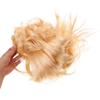 ARTIBETTER Men and Women Gold Long Straight Rocker Wig Masquerade Hair Costume Party Cosplay Accessory view 4