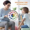 11.8" Telling Time Teaching Clock for Kids - Analog Educational Learning Clock for Classroom, Homeschool & Kids Room - Wall Clock with Labeled Hands & Quarters - Preschool & Kindergarten Essentials view 4