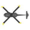 SPYMINNPOO 6 Channel RC Helicopter, Simulation Drone with Brushless Motor Altitude Hold Optical Stream One Key Takeoff Landing, for Beginners Adults (Gray) view 4