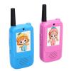 ZDAGELD Rechargeable Kids Video Intercom, 2.0" Color Display, 500m Long Distance Talk, Voice Changer, 3h Work Time for Outdoor Camping, Hiking view 2