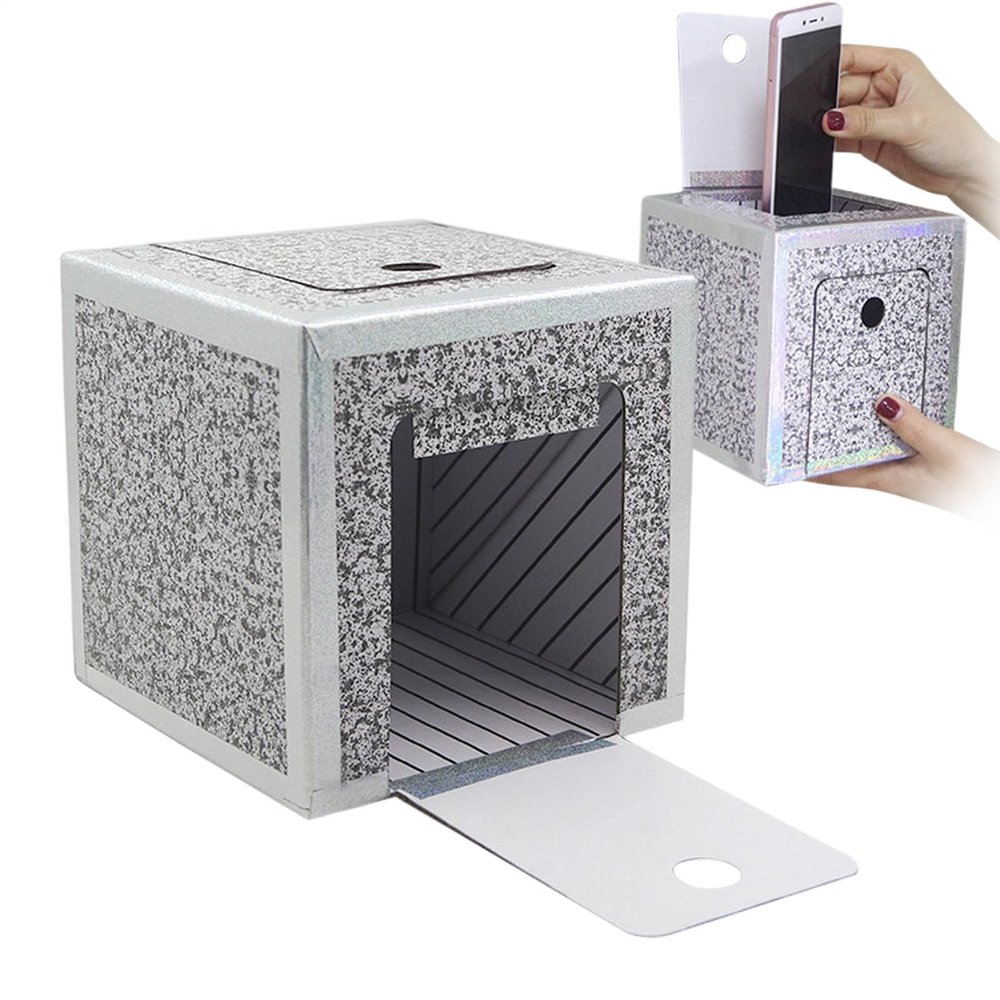Beginner Magic Prop - 13.2cm Empty Box Toy, Portable Paper Interactive Trick | Magician Performance Aid for Family Party Festival Photography Indoor Outdoor Entertainment Fun Creative Surprise