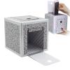 Beginner Magic Prop - 13.2cm Empty Box Toy, Portable Paper Interactive Trick | Magician Performance Aid for Family Party Festival Photography Indoor Outdoor Entertainment Fun Creative Surprise view 1