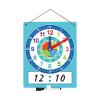 Kids Teaching Clock - Dry Erase | Educational Time Learning Clock with Dry Erase Writing Area, Practical Time Telling Tool, Great for Classroom, School view 1