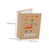 HAPINARY Photo Album for Boys 5-inch 200-pocket Memory Photo Book with Colorful Giraffe Design Kraft Paper Keepsake Album and DIY Picture Storage view 2