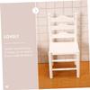 LOPUNER 12 Scale Doll Furniture, White Small House Ornament for DIY Dollhouse Decoration and Micro Landscape Models view 4
