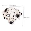 Beavorty Funny Spotted Canine Mask Unisex Animal Face Mask for Party Performance and Masquerade Dressing view 2