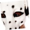 Beavorty Funny Spotted Canine Mask Unisex Animal Face Mask for Party Performance and Masquerade Dressing view 4