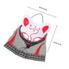 Abaodam Lace Fox Face Mask Cosplay Animal Mask for Masquerade Party Festival Costume Accessory view 2