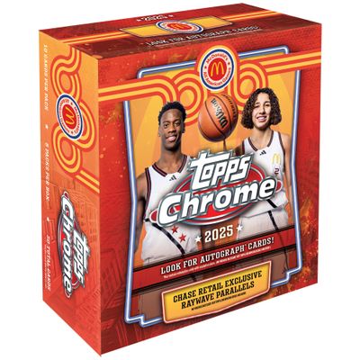 2025 Topps Chrome McDonalds All-American Basketball - Factory Sealed - Mega Box