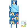 Bluey Slumber Bag Set for Boys - Bundle with 27x56 Inches Sleeping Bag with Attached Pillow Plus Stickers, More | Bluey and Bingo Warm Slumber Bag view 1