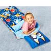 Bluey Slumber Bag Set for Boys - Bundle with 27x56 Inches Sleeping Bag with Attached Pillow Plus Stickers, More | Bluey and Bingo Warm Slumber Bag view 4