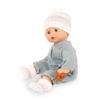 Gotz: Muffin Baby: Zig Zag - 13" Baby Doll, Blue Wrap Romper, Chevron Knit Pom Hat & Socks, Pacifier, Sleepy Eyes, Soft Body, Toy, Kids-Toddlers 18mo+ view 2