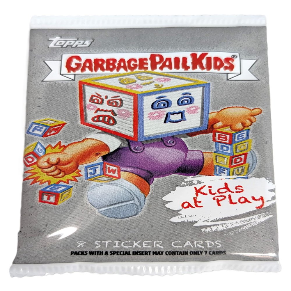 2024 Garbage Pail Kids Kids At Play Trading Card Pack 8 Cards GPK - Single Trading Pack