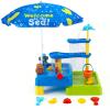 MUGEYMYD Water Table for Toddlers 3-5, Rain Showers Splash Pond Sensory Sand Playset with Umbrella, 16 PCS Accessories, Outdoor Summer Toy for Boys and Girls. view 1