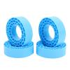 Julihai 1.55 Inch RC Tire Inserts, High Strength Silicone Double Layer Hollow Design, with Water Proof and Tear Proof, for Off Road RC Crawler Cars 4PCS (Blue) view 3