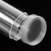 KESYOO Plastic Coin Storage Tube, Diameter 25 mm, Airtight Sealed Lid, 6 Units, Coin Holder for Collection and Secure Organization view 3