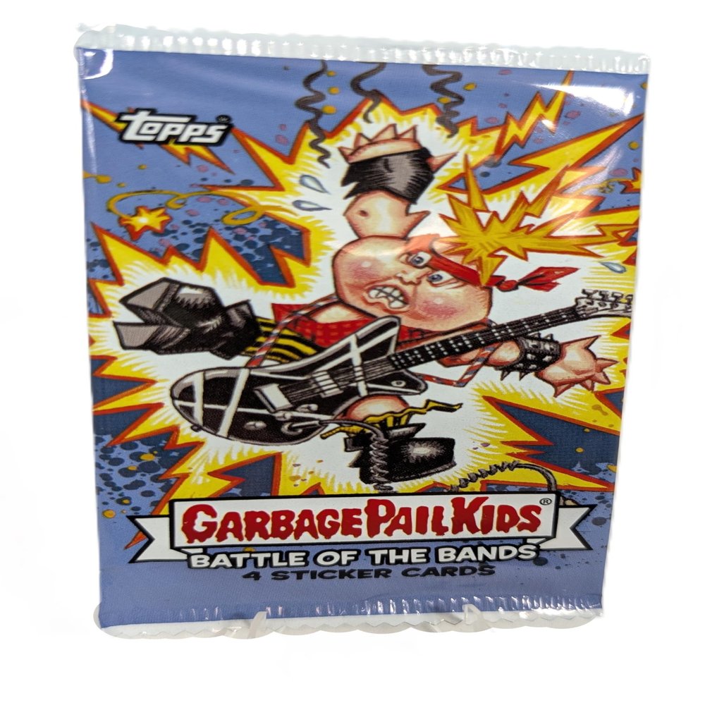 2017 Topps Garbage Pail Kids Battle of The Bands Trading Card Pack 4 Cards GPK